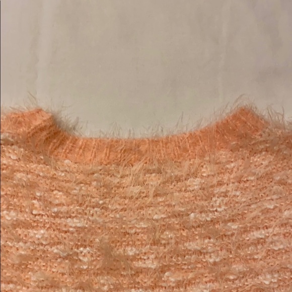 Papaya “Fuzzy” Peach Sweater - Picture 4 of 14